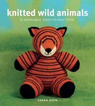 Paperback Knitted Wild Animals: 15 Adorable, Easy-To-Knit Toys Book