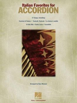 Paperback Italian Songs for Accordion Book