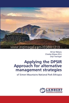 Paperback Applying the DPSIR Approach for alternative management strategies Book