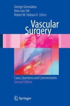 Hardcover Vascular Surgery: Cases, Questions and Commentaries Book