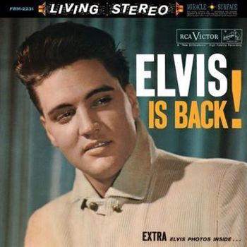 Vinyl Elvis Is Back (Limited Edition) Book