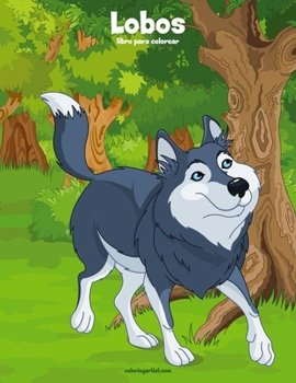 Paperback Lobos libro para colorear 1 [Spanish] Book
