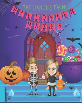 Paperback Halloween Mazes: The Danger Twins Book