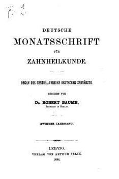 Paperback Deutsche Monatsschrift Fur Zahnheilkunde [German] Book