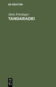 Hardcover Tandaradei: Ein Vers- Und Geschichtenbuch [German] Book