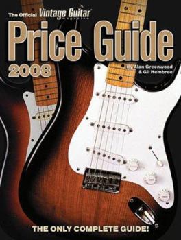 Paperback 2008 Official Vintage Guitar Magazine Price Guide Book