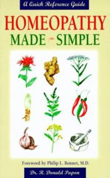 Paperback Homeopathy Made Simple: A Quick Reference Guide Book