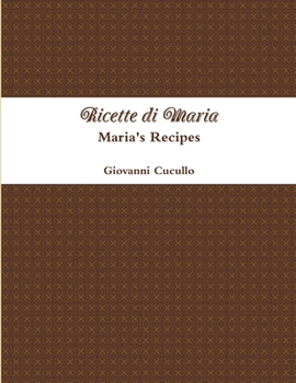 Paperback Ricette di Maria - Maria's Recipes Book