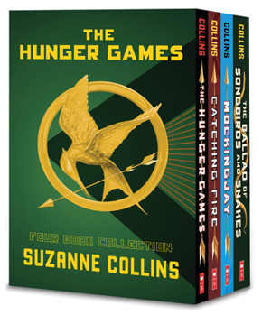 Paperback Hunger Games 4-Book Paperback Box Set (the Hunger Games, Catching Fire, Mockingjay, the Ballad of Songbirds and Snakes) Book