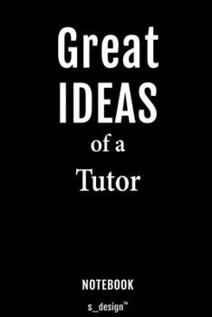 Notebook for Tutors / Tutor: awesome handy Note Book [120 blank lined ruled pages]