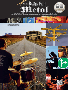 Paperback On the Beaten Path Metal: The Drummer's Guide to the Genre and the Legends Who Defined It, Book & Online Audio Book