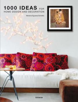 Paperback 1000 Ideas for Home Design and Decoration Book