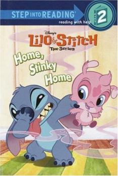 Paperback Home, Stinky Home (Lilo & Stitch) (Step into Reading, Level 2) Book
