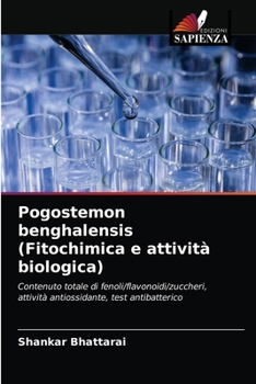 Paperback Pogostemon benghalensis (Fitochimica e attività biologica) [Italian] Book