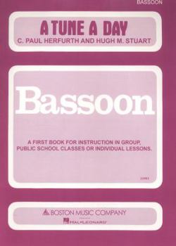 Paperback A Tune A Day For Bassoon Book One Book