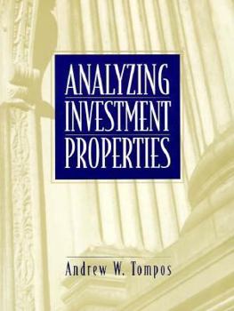 Paperback Analyzing Investment Properties Book
