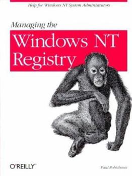 Paperback Managing the Windows NT Registry Book