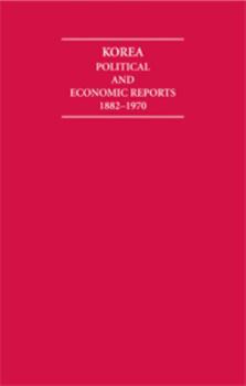 Hardcover Korea Political and Economic Reports 1882-1970 14 Volume Hardback Set Book