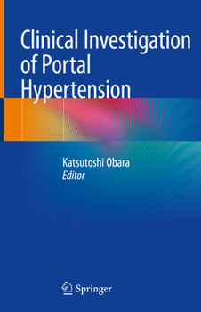 Hardcover Clinical Investigation of Portal Hypertension Book