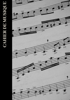 Paperback Cahier de Musique [French] Book