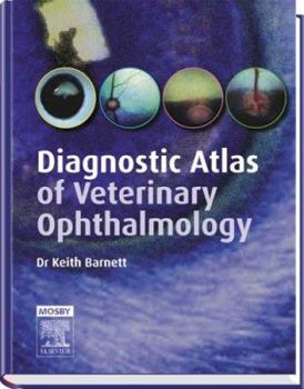 Hardcover Diagnostic Atlas of Veterinary Ophthalmology Book