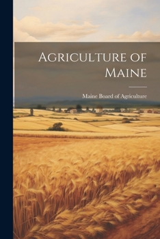 Paperback Agriculture of Maine Book