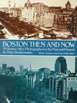 Paperback Boston, Then and Now Book