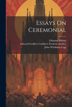 Paperback Essays On Ceremonial Book