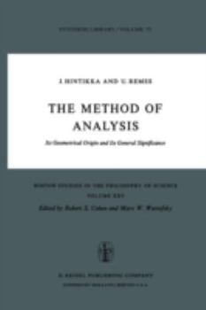 Paperback The Method of Analysis: Its Geometrical Origin and Its General Significance Book