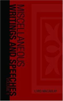 Paperback The Miscellaneous Writings and Speeches Book