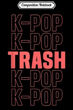 Paperback Composition Notebook: Kpop Band Visual Korean Pop Journal/Notebook Blank Lined Ruled 6x9 100 Pages Book