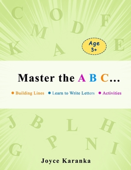 Paperback Master the A B C...: alphabet book