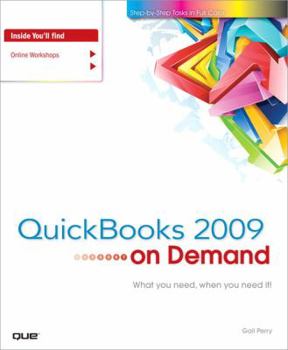 Paperback QuickBooks 2009 on Demand Book