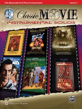 Paperback Classic Movie Instrumental Solos for Strings: Cello, Book & CD Book