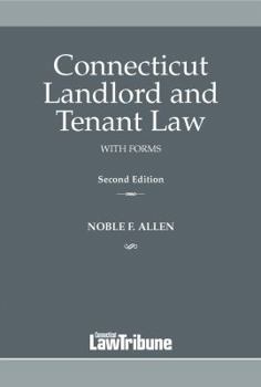 Paperback Connecticut Landlord and Tenant Law with Forms Book