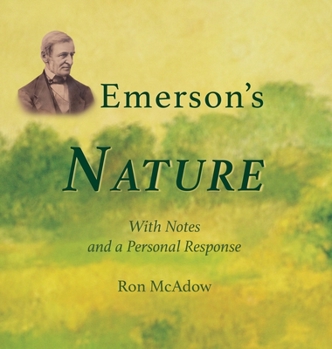 Hardcover Emerson's Nature; with Notes and a Personal Response Book