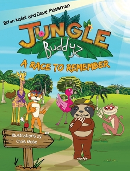 Hardcover Jungle Buddyz: A Race to Remember [Large Print] Book