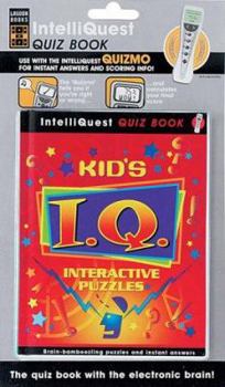 Hardcover Kids I. Q. Interactive Puzzles Book