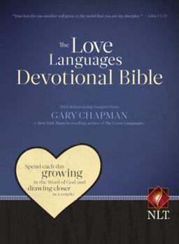 Hardcover Love Languages Devotional Bible-NLT Book