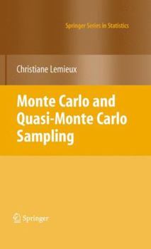 Hardcover Monte Carlo and Quasi-Monte Carlo Sampling Book