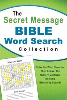 Paperback The Secret Message Bible Word Search Collection Book