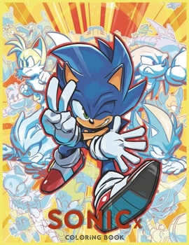 Paperback SONICx Coloring Book: Best Coloring Book To Keep Your Kid Busy Book