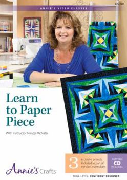 DVD Learn to Paper Piece: With Instructor Nancy McNally Book