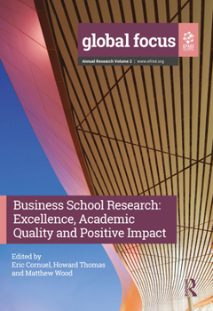 Hardcover Business School Research: Excellence, Academic Quality and Positive Impact Book