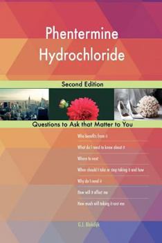 Paperback Phentermine Hydrochloride; Second Edition Book