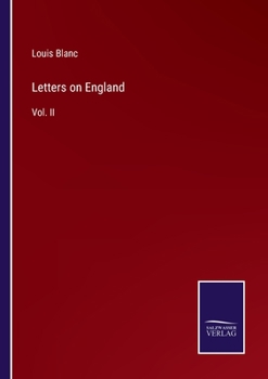 Paperback Letters on England: Vol. II Book