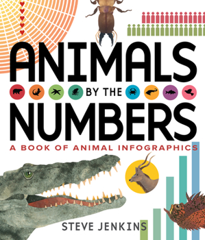 Hardcover Animals by the Numbers: A Book of Infographics Book