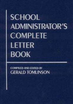 Hardcover School Administrator's Complete Letter Book CD-ROM Book