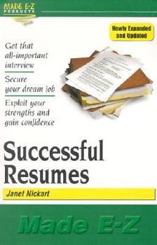 Paperback Successful Resumes Book