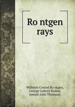 Paperback Ro&#776;ntgen rays Book